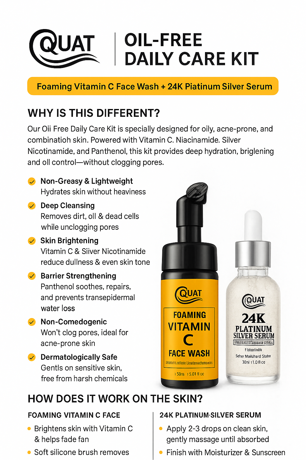 Oil-Free Daily Care Kit