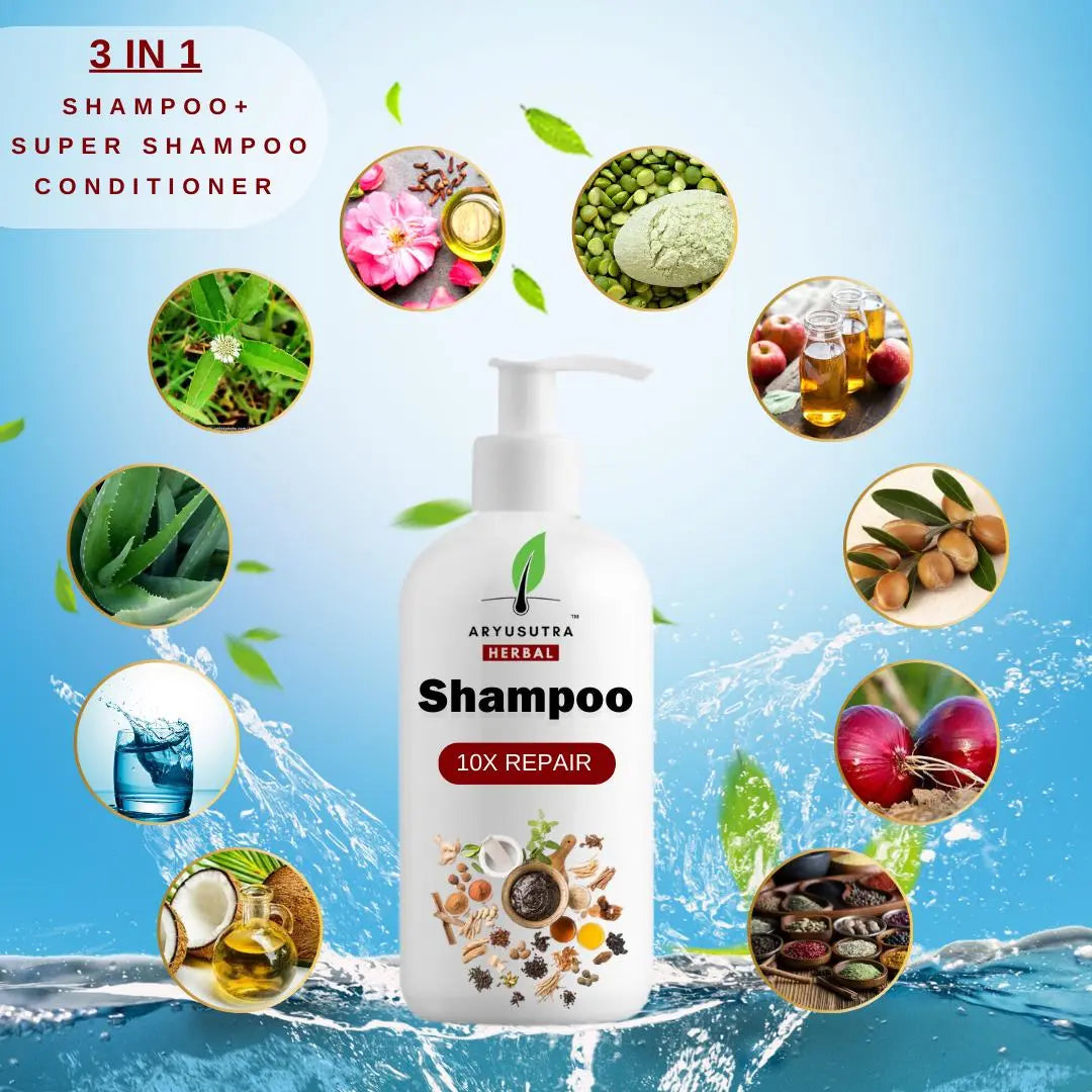 Best Super Shampoo for Hair Growth - Aryusutra Herbal